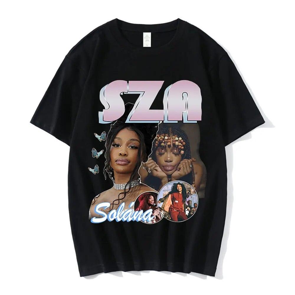 90s Rapper SZA Good Days Graphic Print T-shirt Vintage Punk T-shirts Oversize Unisex Hip Hop Harajuku Tee Shirt Streetwear Couples
90s Rapper SZA Good Days Graphic Print T-shirt Vintage Punk T-shirts Oversize Unisex Hip Hop Harajuku Tee Shirt Streetwear Couples