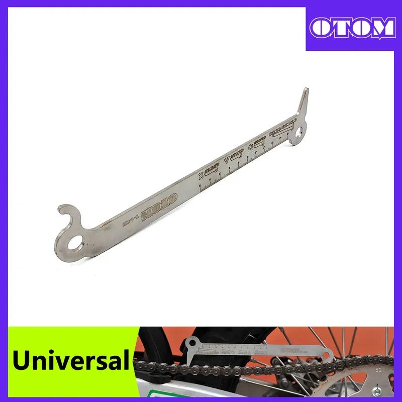 OTOM Motocross Chain Checker Stainless Steel Gauge Suitable For Measurement 520 525 530 Bike Motorcycle Universal Repair Tools 1 Pcs
OTOM Motocross Chain Checker Stainless Steel Gauge Suitable For Measurement 520 525 530 Bike Motorcycle Universal Repair Tools 1 Pcs