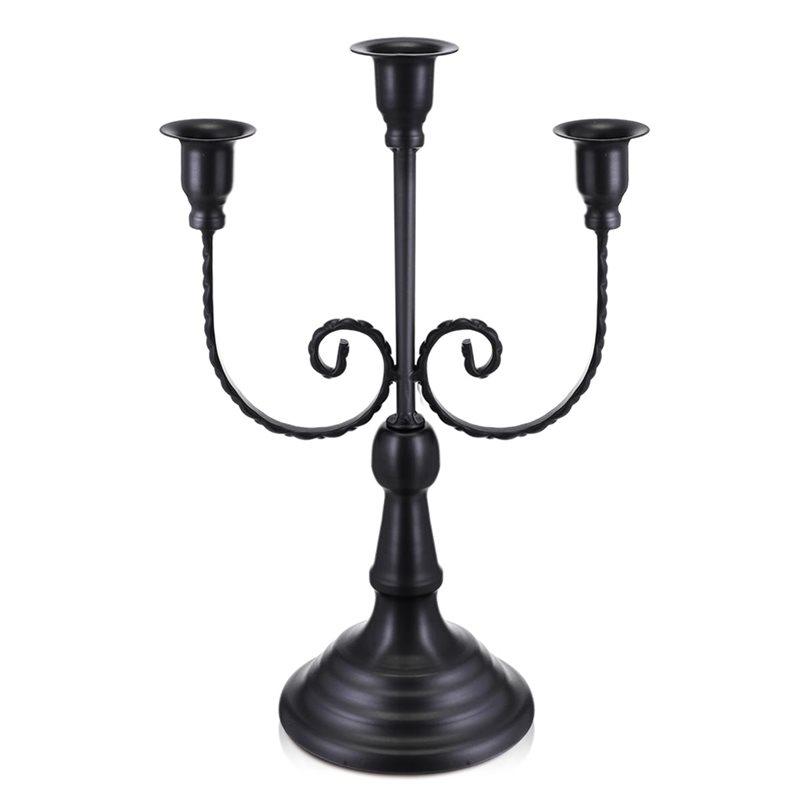 SHGO-Tall 3 Metal Candelabra Candlestick Holders 1 Pcs Gothic Candle Holder For Home Wedding Church чёрный
SHGO-Tall 3 Metal Candelabra Candlestick Holders 1 Pcs Gothic Candle Holder For Home Wedding Church чёрный