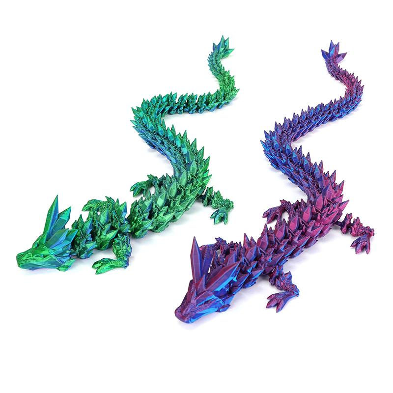 3D Printed Dragon Full Body Joints Movable Shenlong Crafts Ornaments Home Furnishings Decorations Desktop Creative Gift Toys
3D Printed Dragon Full Body Joints Movable Shenlong Crafts Ornaments Home Furnishings Decorations Desktop Creative Gift Toys