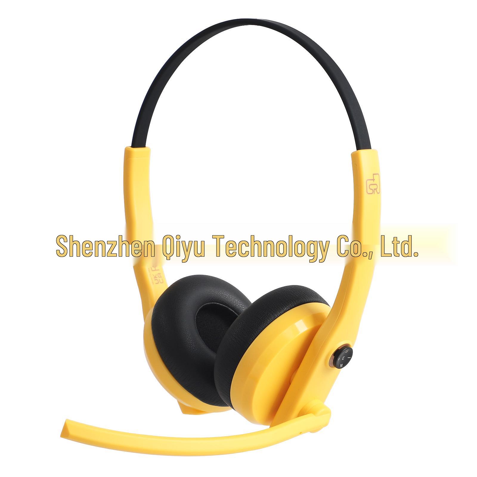 Voice Control Bluetooth Over-Ear Headphones with Microphone for Office, Study, Meeting, Music, and Customer Service жовтий
Voice Control Bluetooth Over-Ear Headphones with Microphone for Office, Study, Meeting, Music, and Customer Service жовтий