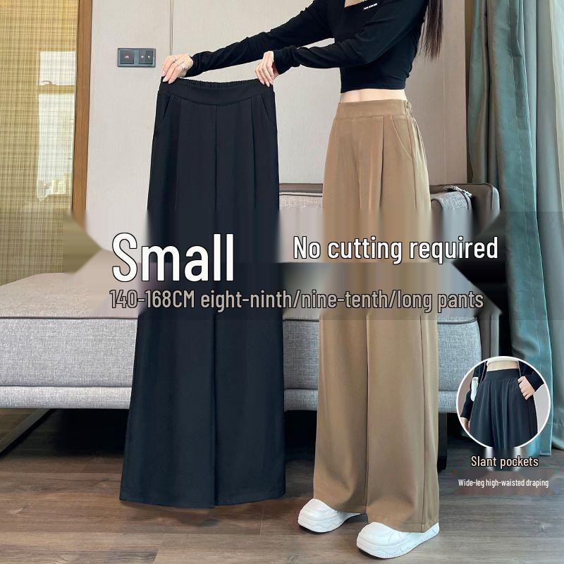 Petite Women s 2024 High-Waisted Drapey Pants: Thin to Wide Leg, Straight-Leg, Spring/Summer Collection. 3XL for 148-160 lbs 
Petite Women s 2024 High-Waisted Drapey Pants: Thin to Wide Leg, Straight-Leg, Spring/Summer Collection. 3XL for 148-160 lbs