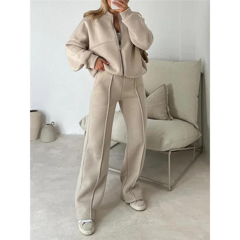 Women s 2 Piece Casual Tracksuit Zip Up Bomber Jacket And Elastic Waist Wide Leg Pants Loungewear Set 4XL абрикосовый
Women s 2 Piece Casual Tracksuit Zip Up Bomber Jacket And Elastic Waist Wide Leg Pants Loungewear Set 4XL абрикосовый