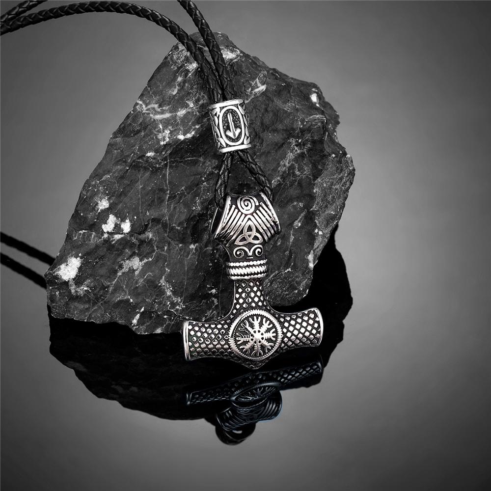 Never Fade Norse Runes Beads Anchor Necklace Men Stainless Steel Thor s Hammer Pendant Vikings Vegvisir Amulet Icelandic Jewelry 60CM
Never Fade Norse Runes Beads Anchor Necklace Men Stainless Steel Thor s Hammer Pendant Vikings Vegvisir Amulet Icelandic Jewelry 60CM