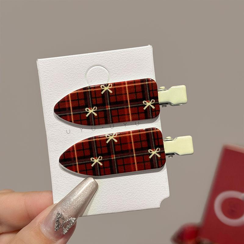 Милая красная решетчатая заколка-бантик, модная геометрическая заколка-капля, зажим для волос, боковые заколки, женские аксессуары для волос, корейские головные уборы аэро
Милая красная решетчатая заколка-бантик, модная геометрическая заколка-капля, зажим для волос, боковые заколки, женские аксессуары для волос, корейские головные уборы аэро
