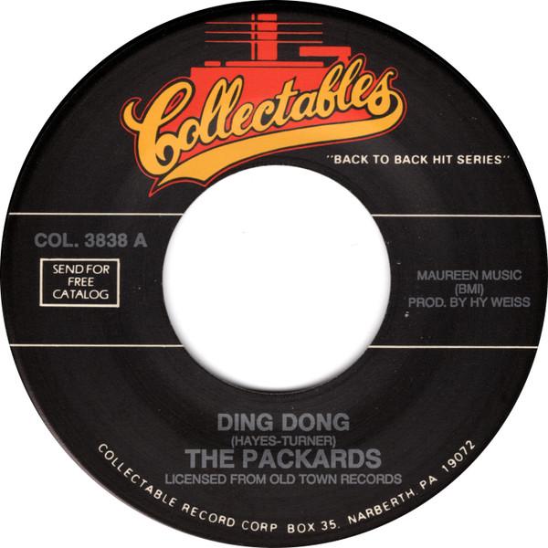 7inch Record PACKARDS TREMAINES Ding Dong Jingle Jangle COL3838 Collectables US Rock Used
7inch Record PACKARDS TREMAINES Ding Dong Jingle Jangle COL3838 Collectables US Rock Used