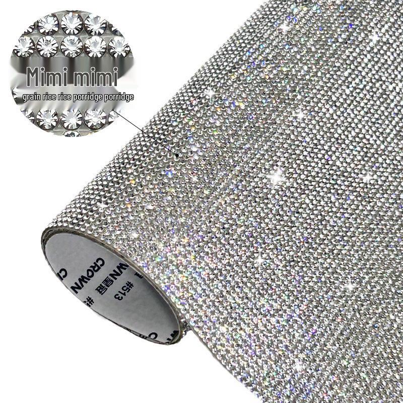 Crystal Rhinestone Stickers DIY Self-Adhesive Strips for Clothing Accessories 24*40cm hot melt adhesive
Crystal Rhinestone Stickers DIY Self-Adhesive Strips for Clothing Accessories 24*40cm hot melt adhesive