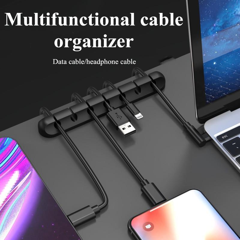 Силиконовый органайзер для USB-кабеля Устройство для намотки кабеля Настольные аккуратные зажимы для управления Держатель кабеля для мыши Органайзер для наушников
Силиконовый органайзер для USB-кабеля Устройство для намотки кабеля Настольные аккуратные зажимы для управления Держатель кабеля для мыши Органайзер для наушников