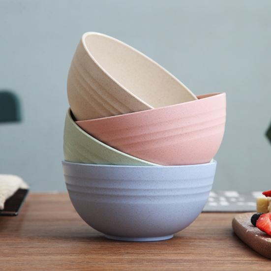 4PCS Rice Bowl Soup Noodle Creative Fruit Salad Wheat Flavor Family Children Daily Use Small Bowl Eco-Friendly Heat-Resistant Unbreakable 4-pcs різнокольоровий
4PCS Rice Bowl Soup Noodle Creative Fruit Salad Wheat Flavor Family Children Daily Use Small Bowl Eco-Friendly Heat-Resistant Unbreakable 4-pcs різнокольоровий