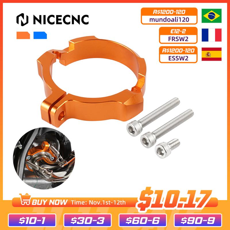 NICECNC Motorcycle Exhaust Tip Muffler Pipe Clamp With Flanges For KTM 250 300 EXC SX XC XCW/XC-W Six Days/XC-W TPI
NICECNC Motorcycle Exhaust Tip Muffler Pipe Clamp With Flanges For KTM 250 300 EXC SX XC XCW/XC-W Six Days/XC-W TPI