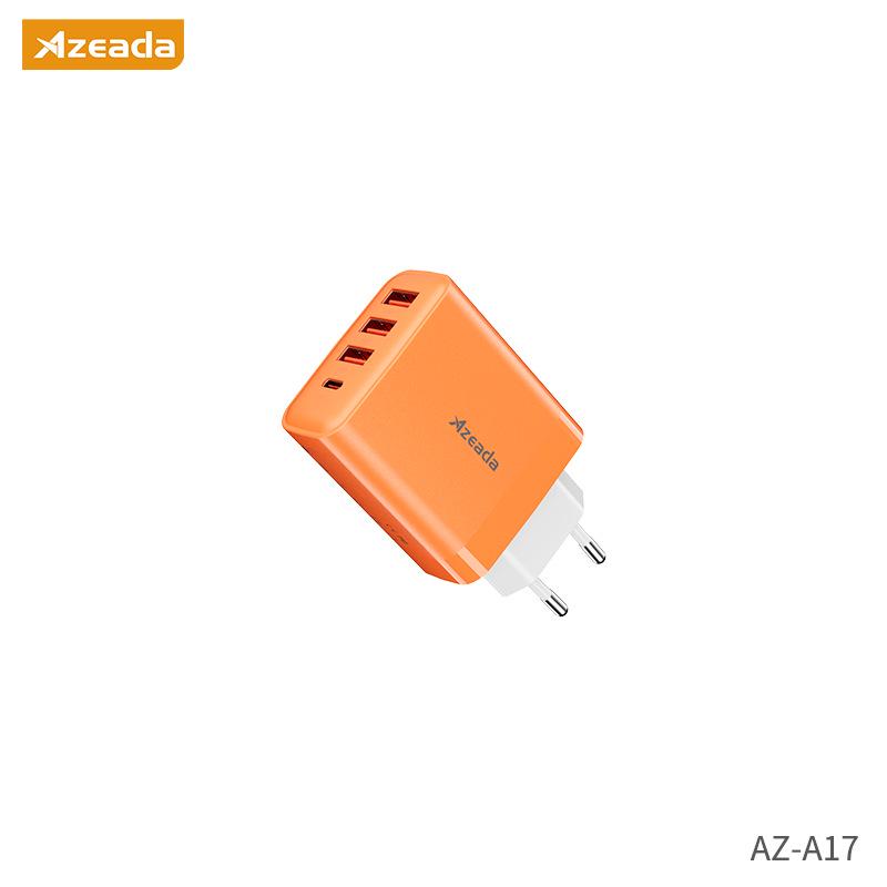 Azeada 45W GaN Fast Charger, Multi-port Compatible with Huawei, Samsung, and Apple Devices
Azeada 45W GaN Fast Charger, Multi-port Compatible with Huawei, Samsung, and Apple Devices