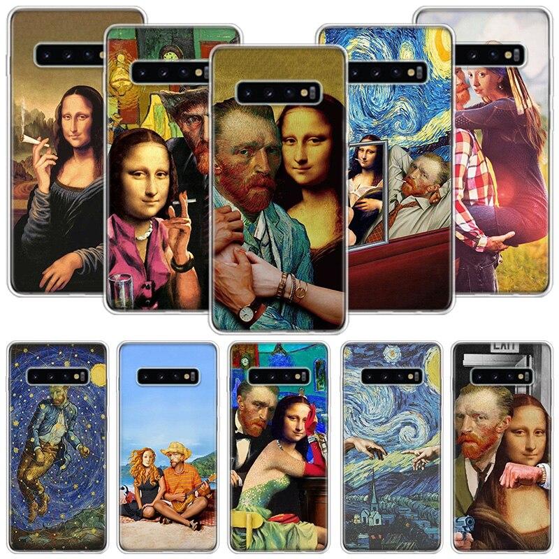 Чехол для телефона с забавным рисунком Ван Гога Моны Лизы для Samsung Galaxy S20 FE S10 Plus S21 S22 Ultra S10E S9 S8 S7 Edge J4 + чехол Fundas Samsung S20 FE
Чехол для телефона с забавным рисунком Ван Гога Моны Лизы для Samsung Galaxy S20 FE S10 Plus S21 S22 Ultra S10E S9 S8 S7 Edge J4 + чехол Fundas Samsung S20 FE