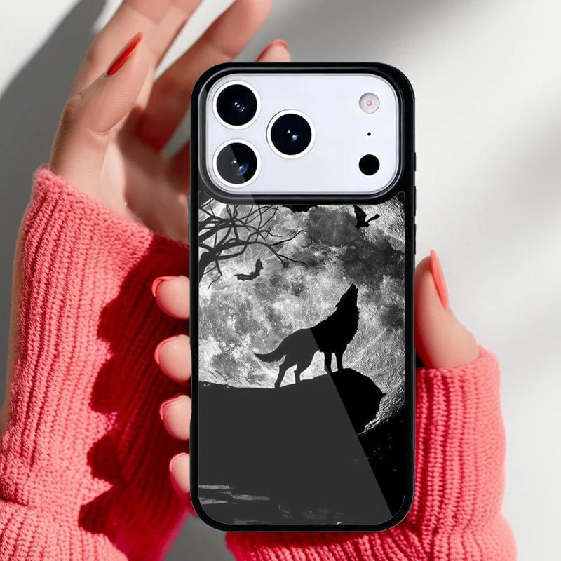 Moon Roaring Wolf Phone Case for iPhone 17 Air 16e 15 14 13 Pro Max Back Cover for 12 11 Pro Coque iPhone 11 Pro Max
Moon Roaring Wolf Phone Case for iPhone 17 Air 16e 15 14 13 Pro Max Back Cover for 12 11 Pro Coque iPhone 11 Pro Max