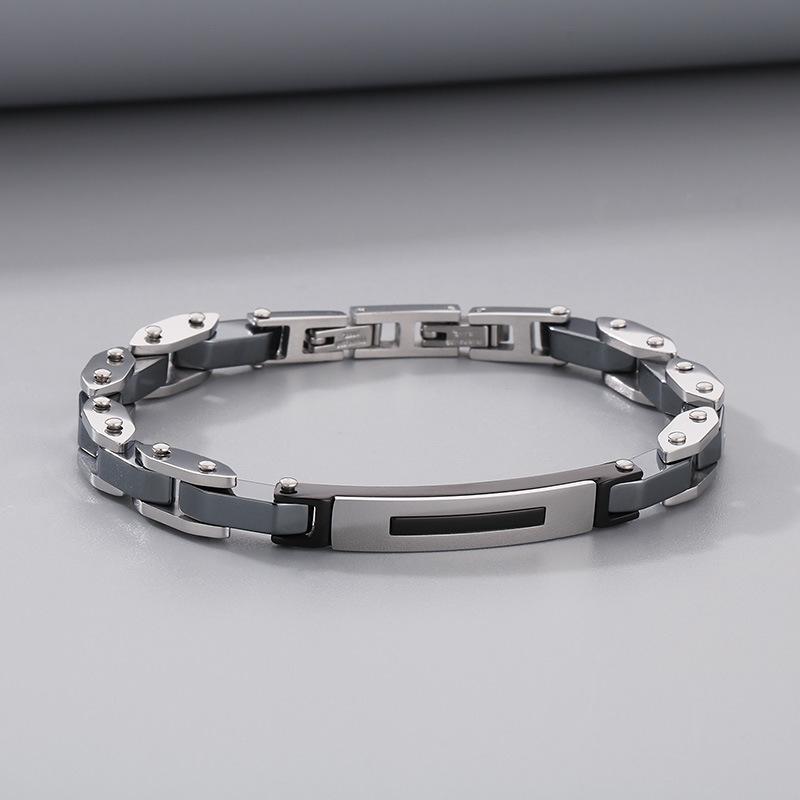 Stainless Steel Double Layer Thick Bracelet for Men Punk Colorful Chain Byzantine Charm Necklace Motorcycle Party Jewelry 21cm чёрный
Stainless Steel Double Layer Thick Bracelet for Men Punk Colorful Chain Byzantine Charm Necklace Motorcycle Party Jewelry 21cm чёрный