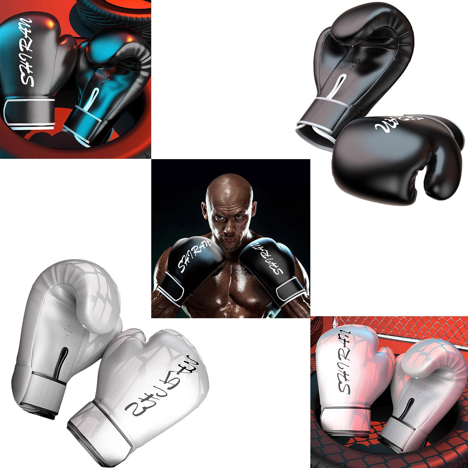 Боксерские перчатки для спарринга из ПУ кожи для кикбоксинга и отработки ударов
Боксерские перчатки для спарринга из ПУ кожи для кикбоксинга и отработки ударов
