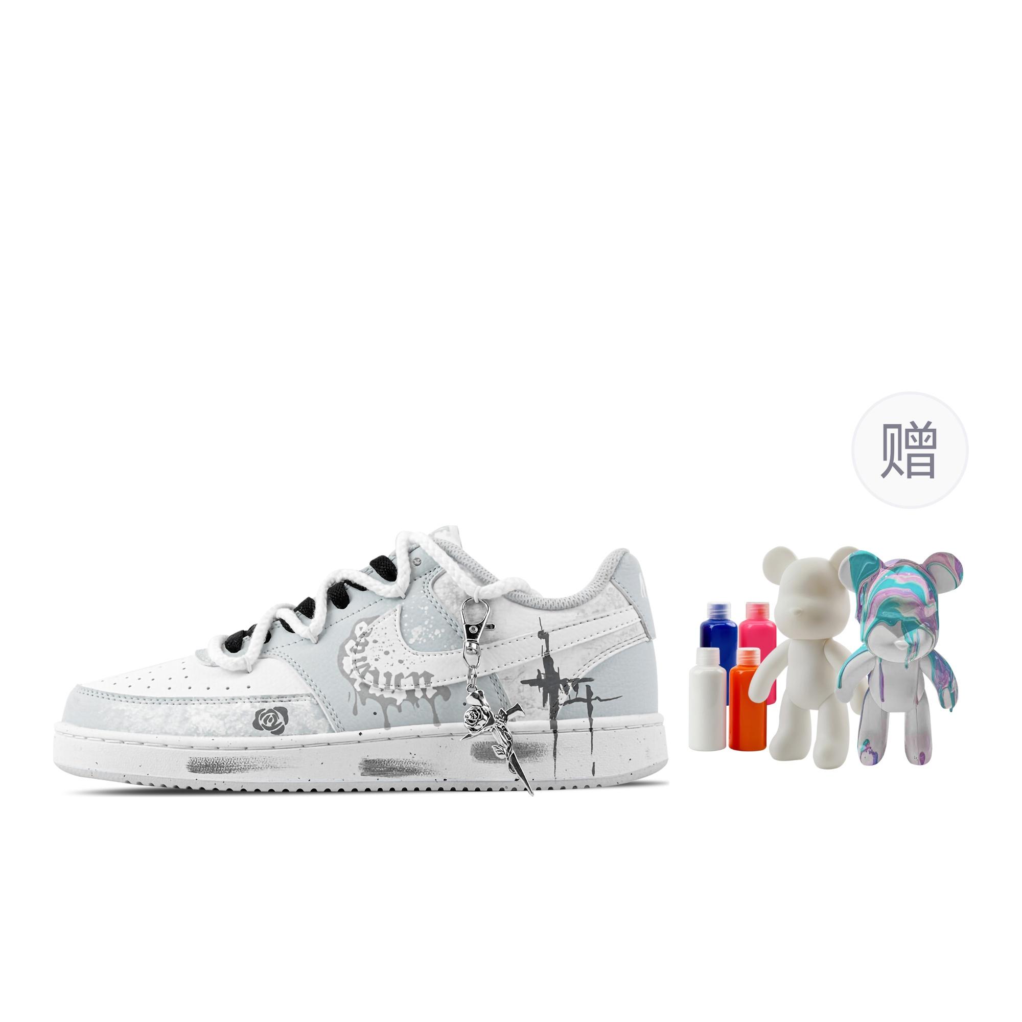 Nike Court Vision Rose Whisper, Fluid Bear Abrasion Resistant Low top Skateboard Shoes Men s Light Blue HM9862-002(Team773--) 45
Nike Court Vision Rose Whisper, Fluid Bear Abrasion Resistant Low top Skateboard Shoes Men s Light Blue HM9862-002(Team773--) 45
