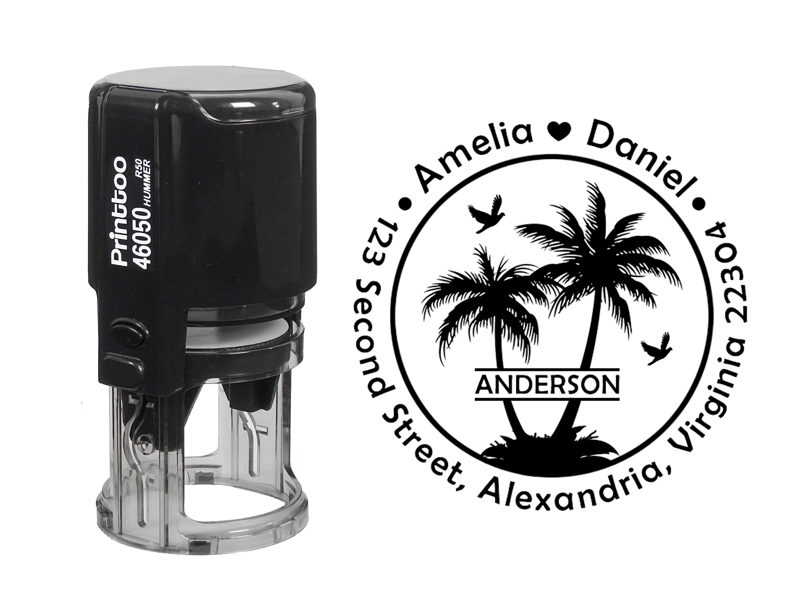 Printtoo Black Wedding Invitation Address PersonalizedA Round Self Inking Address Stamp Custom Wedding Invitation Heavy Duty Rubber Stamper-50 mm 50 mm Diameter чёрный
Printtoo Black Wedding Invitation Address PersonalizedA Round Self Inking Address Stamp Custom Wedding Invitation Heavy Duty Rubber Stamper-50 mm 50 mm Diameter чёрный