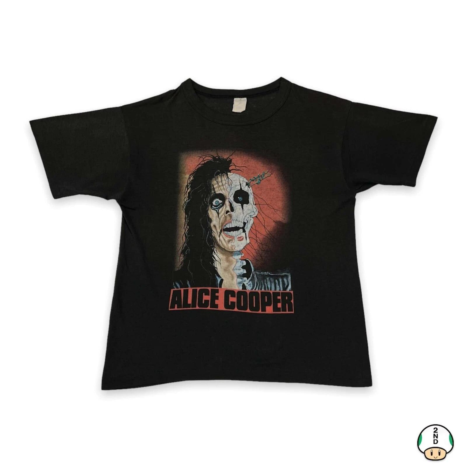 Vintage 1989 Alice Cooper T Shirt Mens Medium Black Trash Single Stitch Band Tee XL
Vintage 1989 Alice Cooper T Shirt Mens Medium Black Trash Single Stitch Band Tee XL