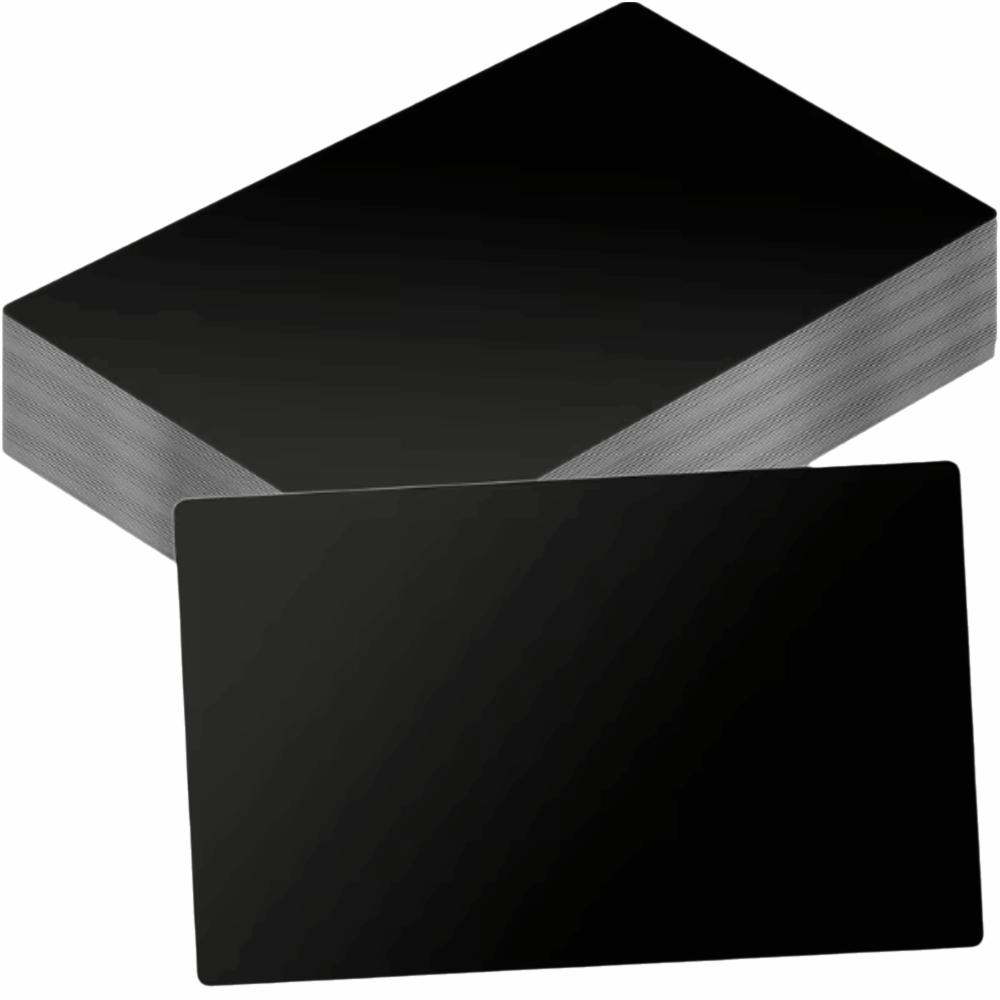 300 pcs/set 86 54mm Engraving Area Aluminium Business Card Laser Engraving Blanks Corporate Gifts чорний
300 pcs/set 86 54mm Engraving Area Aluminium Business Card Laser Engraving Blanks Corporate Gifts чорний