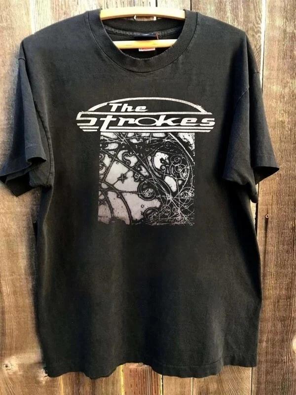 Summer Men s Pure Cotton Vintage The Strokes Band T-shirt Casual Stylish Loose and Breathable Suitable for Everyday Wear 5XL різнокольоровий
Summer Men s Pure Cotton Vintage The Strokes Band T-shirt Casual Stylish Loose and Breathable Suitable for Everyday Wear 5XL різнокольоровий