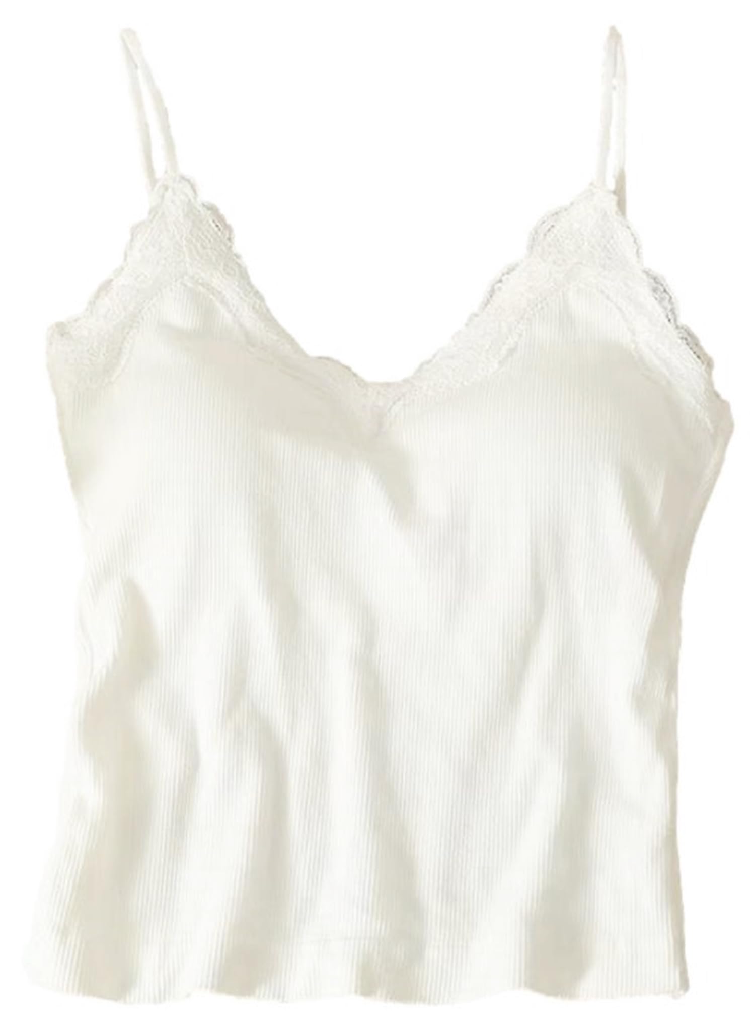 Lace Tank Top with and Bra Cami for a Flattering Look a-fua Women s Cups, V-Neck, Beautiful, (White) белый
Lace Tank Top with and Bra Cami for a Flattering Look a-fua Women s Cups, V-Neck, Beautiful, (White) белый