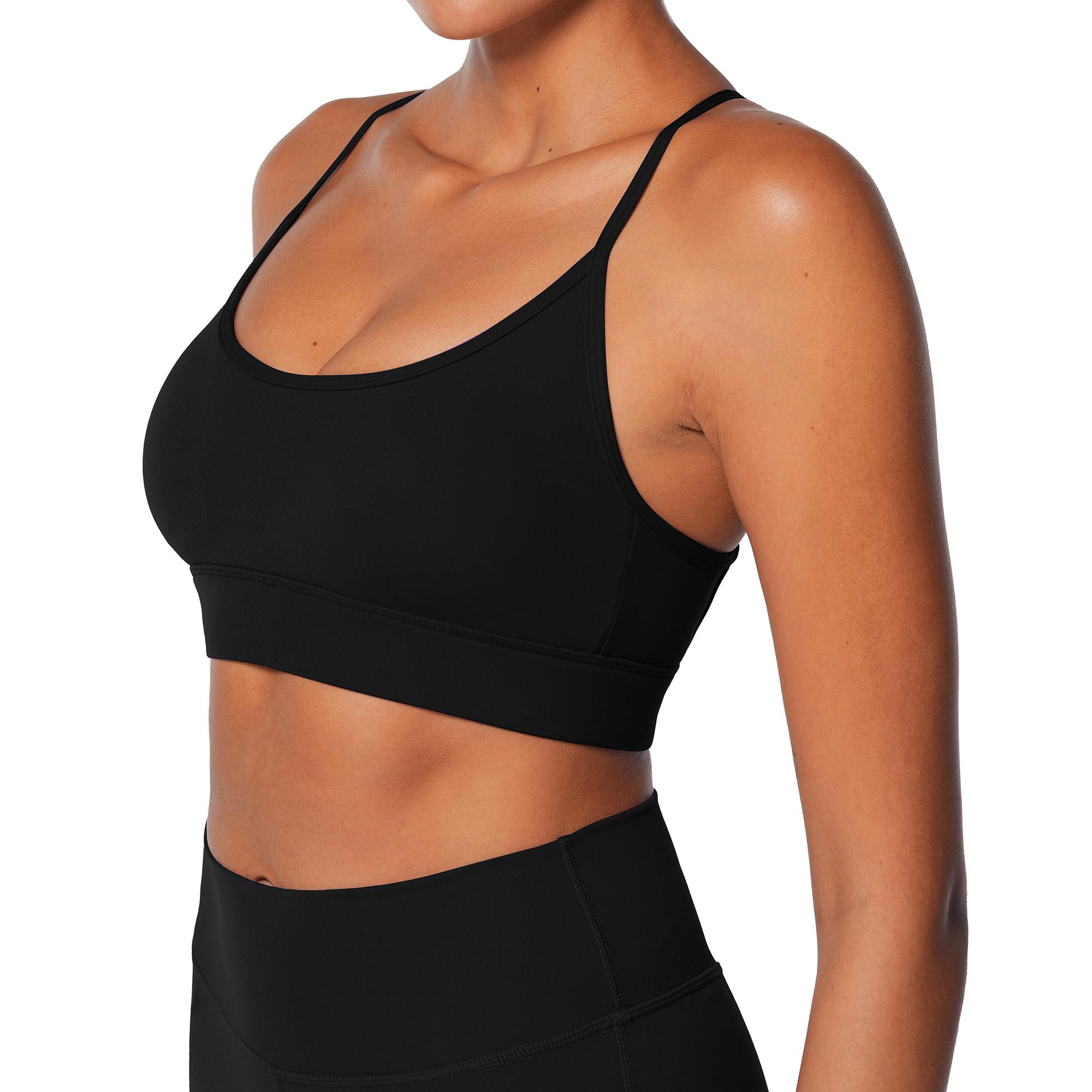 Женский спортивный бюстгальтер с высокой степенью поддержки 2025 Лето Дышащий бесшовный топ для тренировок без косточек, влагоотводящие топы для спортзала с регулируемыми бретелями XL чёрный
Женский спортивный бюстгальтер с высокой степенью поддержки 2025 Лето Дышащий бесшовный топ для тренировок без косточек, влагоотводящие топы для спортзала с регулируемыми бретелями XL чёрный