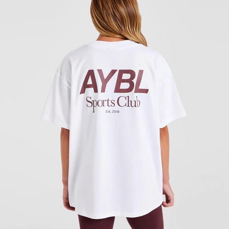 High Quality Women Men Fashion Letter Printing Sports Fitness Short Sleeved TShirt Crew Neck T Shirt Tops Unisex Tee Clothing S
High Quality Women Men Fashion Letter Printing Sports Fitness Short Sleeved TShirt Crew Neck T Shirt Tops Unisex Tee Clothing S
