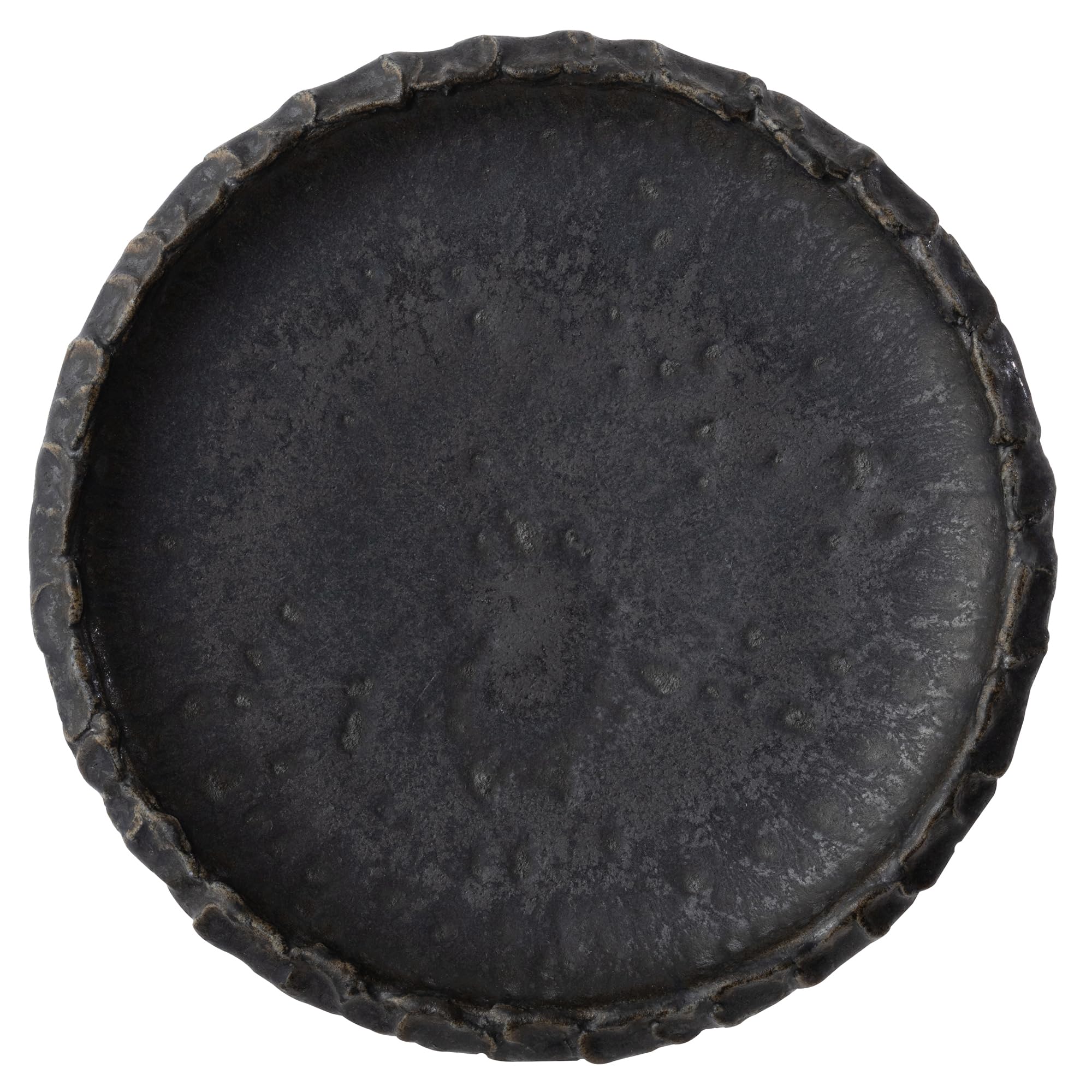 Marui Seito Shigaraki Ware Hechimon Plate, Diameter 23cm, Black Galaxy, Black, MR-3-4150
Marui Seito Shigaraki Ware Hechimon Plate, Diameter 23cm, Black Galaxy, Black, MR-3-4150