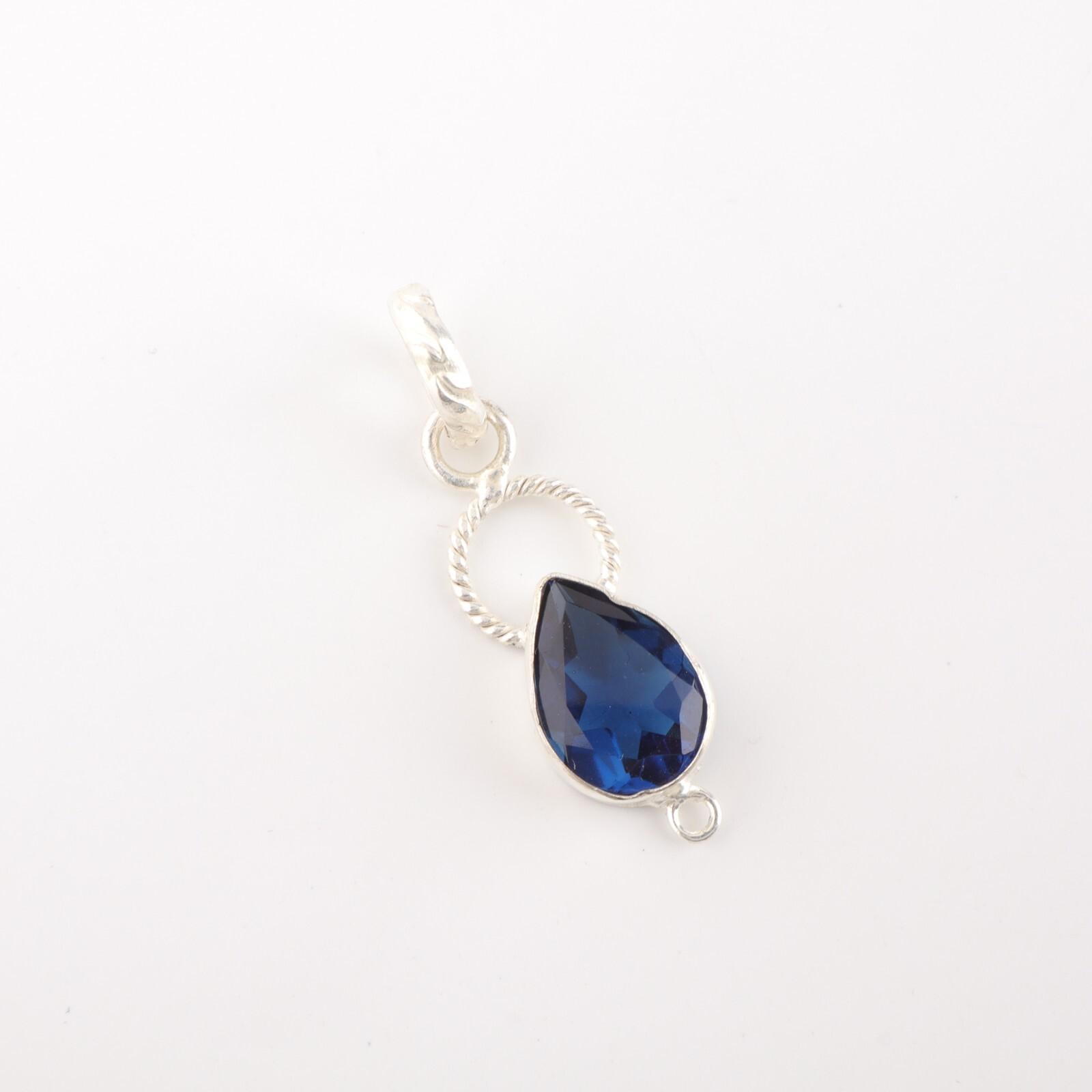 London Blue Topaz Gemstone 925 Sterling Silver Jewelry Handmade Stylish Pendant PP-12-1
London Blue Topaz Gemstone 925 Sterling Silver Jewelry Handmade Stylish Pendant PP-12-1