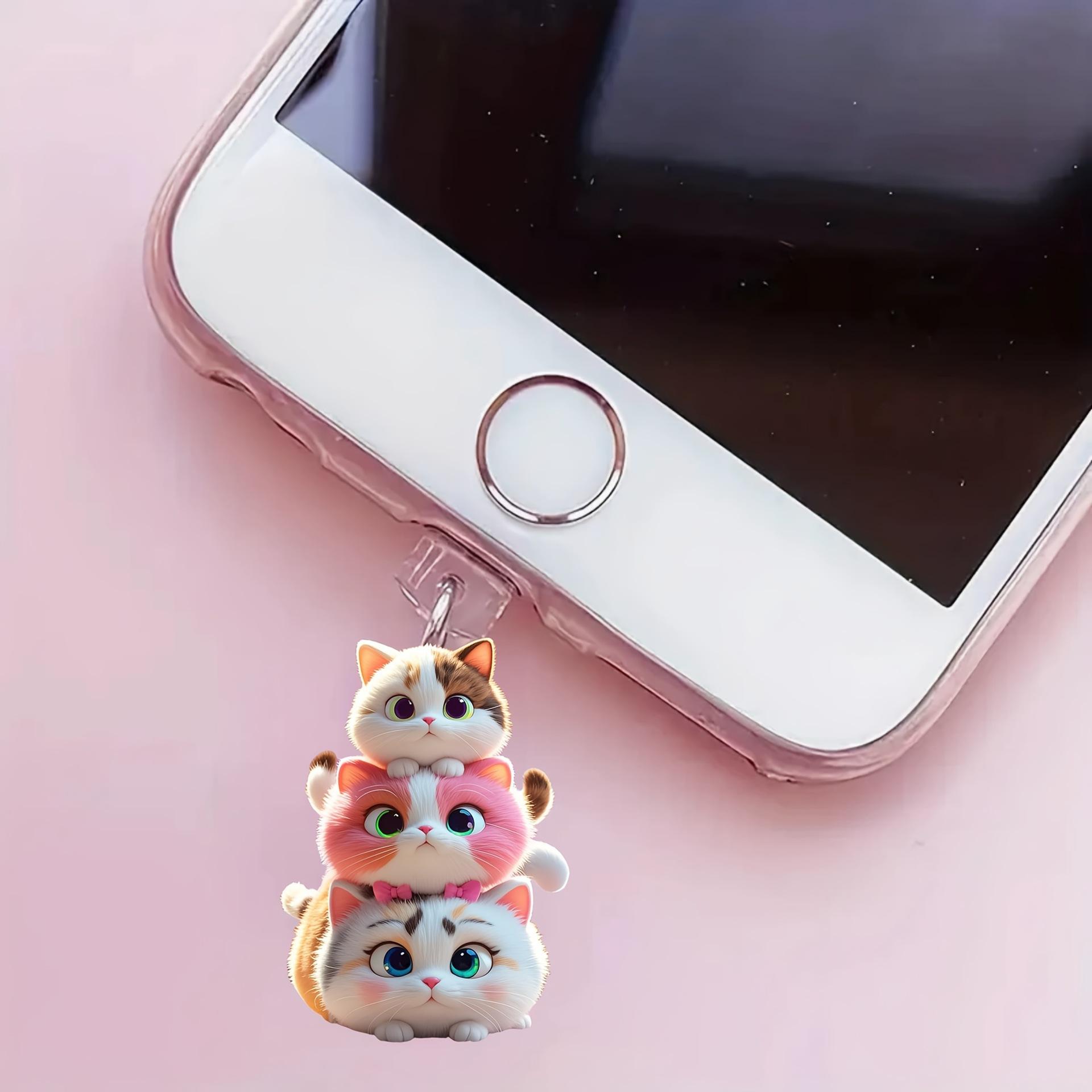 Acrylic Phone Dust Plug Colorful Cute Cartoon Dust Plug Cat Phone Dust Plug High-Quality For Everyday Use Samsung Mobile Device
Acrylic Phone Dust Plug Colorful Cute Cartoon Dust Plug Cat Phone Dust Plug High-Quality For Everyday Use Samsung Mobile Device