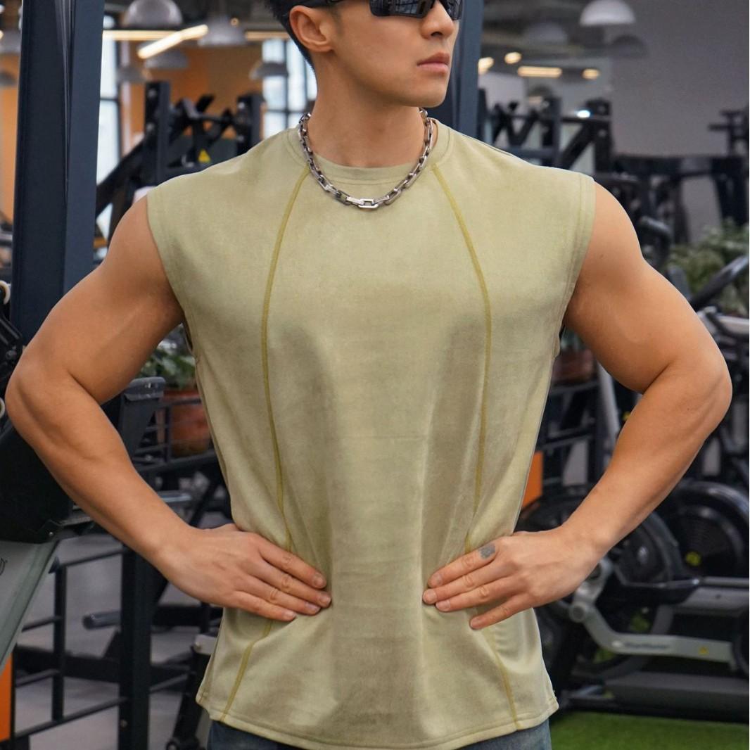 Мужская майка без рукавов из тяжелого хлопка с широкими плечами от American Fitness Brothers для летнего бега и повседневных занятий спортом XL
Мужская майка без рукавов из тяжелого хлопка с широкими плечами от American Fitness Brothers для летнего бега и повседневных занятий спортом XL