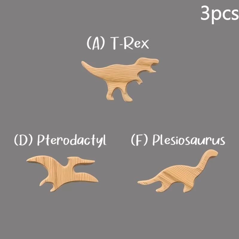 3/5/8pcs Wood Dinosaur Cabinet Handles Wooden Drawer Pulls with 8 Unique Dinosaur Designs for Wardrobe Cabinet Home Room Decor
3/5/8pcs Wood Dinosaur Cabinet Handles Wooden Drawer Pulls with 8 Unique Dinosaur Designs for Wardrobe Cabinet Home Room Decor