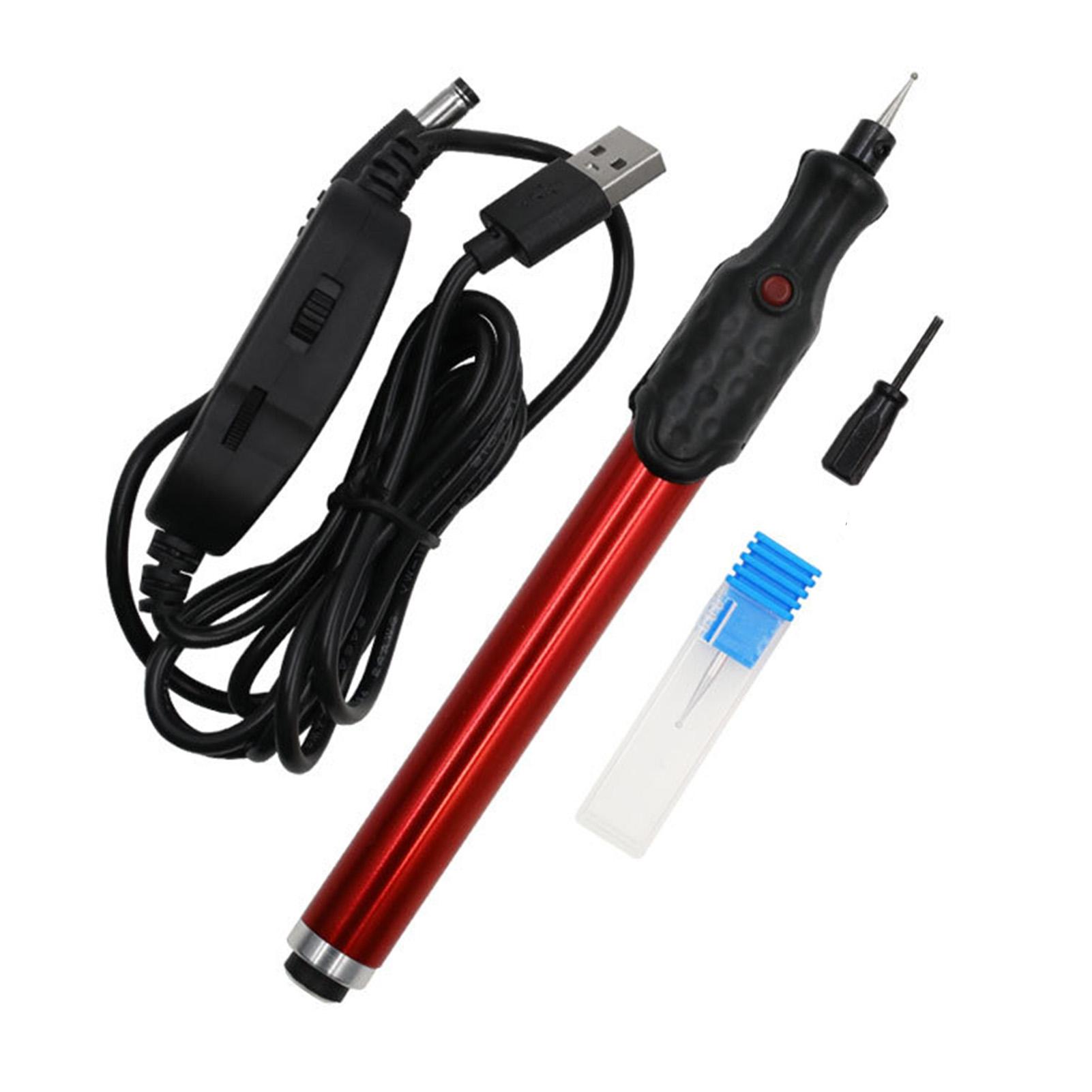 Electric Engraving Pen USB Adjustable Speed Portable Mini Electric Engraver for Metal Wood Glass
Electric Engraving Pen USB Adjustable Speed Portable Mini Electric Engraver for Metal Wood Glass