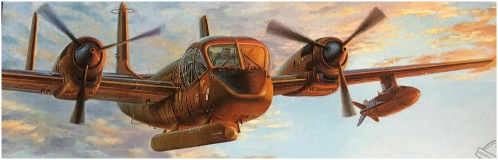Roden US Army Air Department Grumman Mohawk Reconnaissance Aircraft Plastic Model RE48410 1/48 OV-1B
Roden US Army Air Department Grumman Mohawk Reconnaissance Aircraft Plastic Model RE48410 1/48 OV-1B