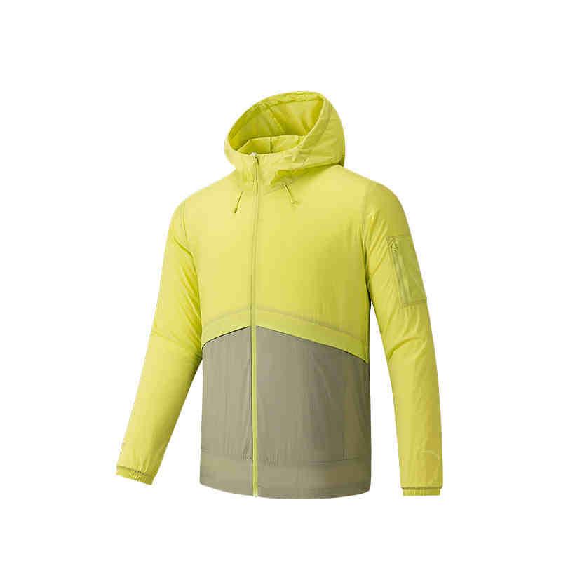 Anta Outdoor Series Color Block Zipper Hooded Versatile Casual UV Protection Jacket Men jackets Light-Sprout-Green Floating-Gray 152526605-2 L
Anta Outdoor Series Color Block Zipper Hooded Versatile Casual UV Protection Jacket Men jackets Light-Sprout-Green Floating-Gray 152526605-2 L