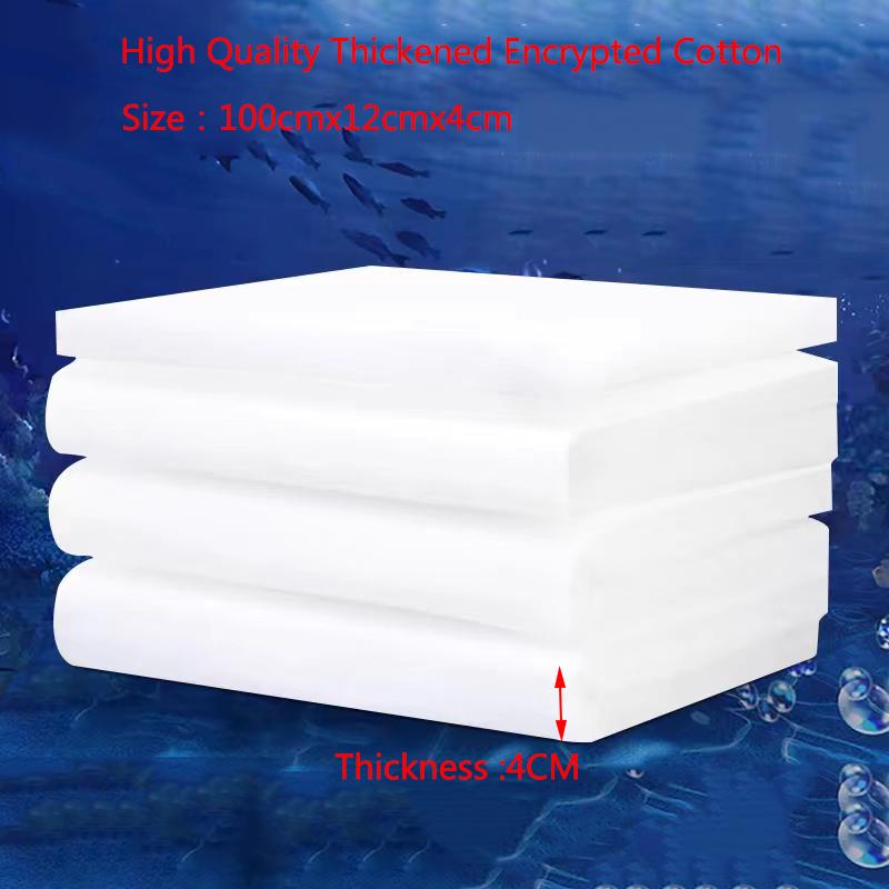 4CM Super Thick Encryption Aquarium Filter Biochemical Cotton Sponge for Aquarium Fish Tank Bio Cotton Foam Skimmer 150x15cmx4cm
4CM Super Thick Encryption Aquarium Filter Biochemical Cotton Sponge for Aquarium Fish Tank Bio Cotton Foam Skimmer 150x15cmx4cm