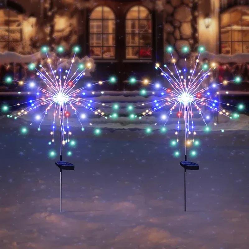 90LED Solar Fireworks Light Outdoor Fairy Garden Lights 8 Lighting Modes DIY Starburst Solar Lamps Holiday Decorative Lights 90leds разноцветный
90LED Solar Fireworks Light Outdoor Fairy Garden Lights 8 Lighting Modes DIY Starburst Solar Lamps Holiday Decorative Lights 90leds разноцветный