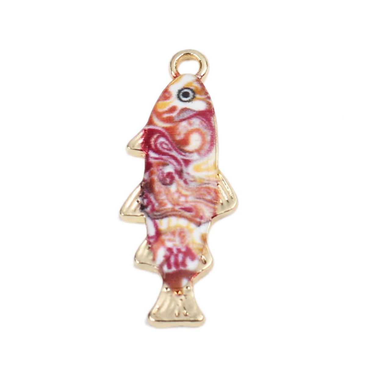 10 Piece Zinc Based Alloy Ocean Jewelry Charms Fish Animal Enamel Pendants For DIY Necklace Bracelet Making 27mm x11mm
10 Piece Zinc Based Alloy Ocean Jewelry Charms Fish Animal Enamel Pendants For DIY Necklace Bracelet Making 27mm x11mm