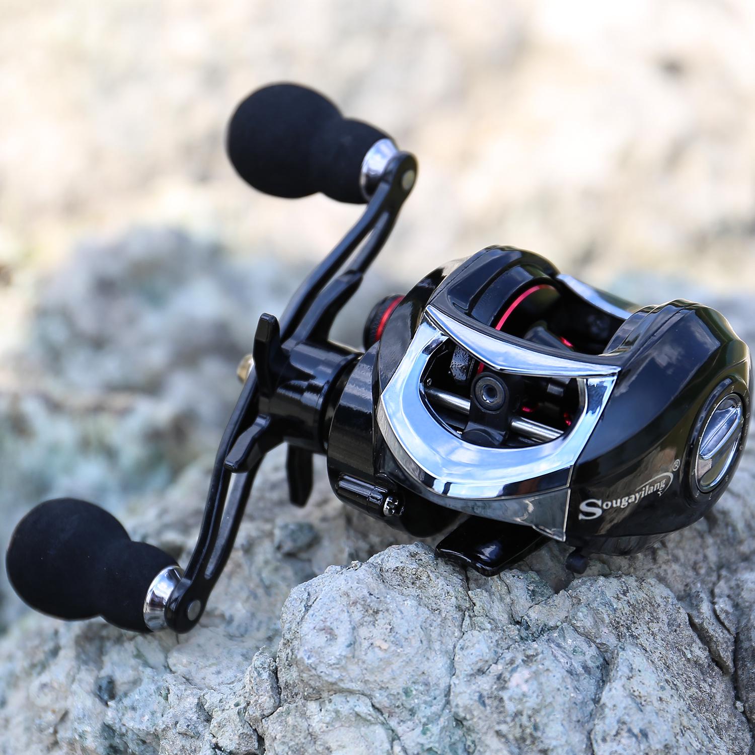 Рыболовная катушка Литейная катушка с двойной магнитной тормозной системой Высокоскоростная гладкая рыболовная катушка right hand чёрный
Рыболовная катушка Литейная катушка с двойной магнитной тормозной системой Высокоскоростная гладкая рыболовная катушка right hand чёрный