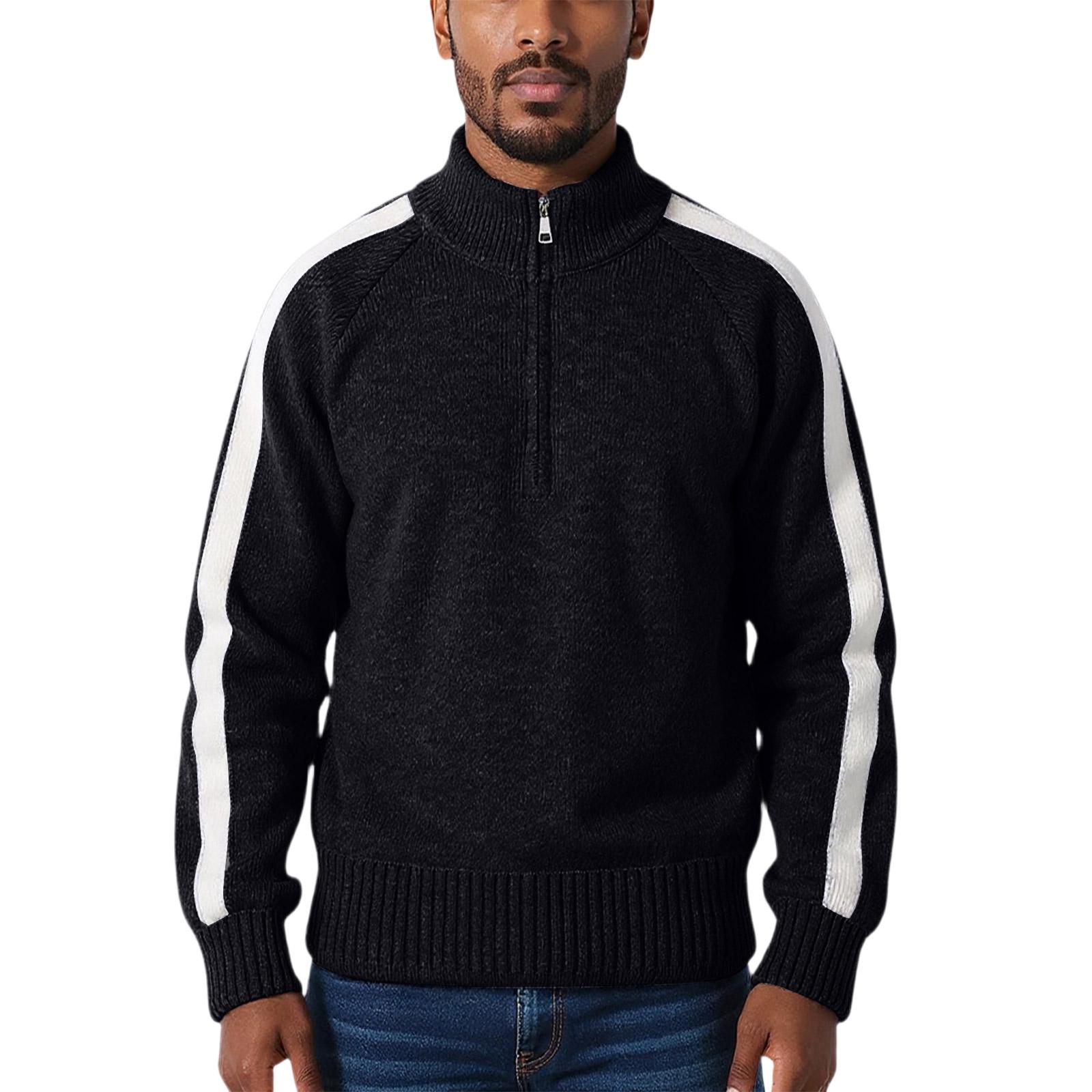 Мужской Модный Вязаный Пуловер Длинные Рукава Свободный Круглый Вырез Свитер L чёрный
Мужской Модный Вязаный Пуловер Длинные Рукава Свободный Круглый Вырез Свитер L чёрный