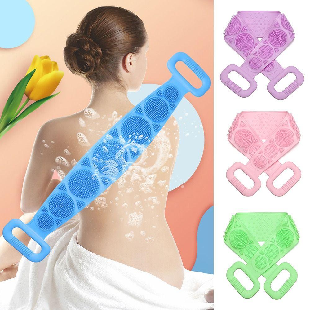 Blue Bath Brushes Cleaning Tools Body Scrub Silicone Brush Scrubbers Double-Sided Bath Towel фіолетовий
Blue Bath Brushes Cleaning Tools Body Scrub Silicone Brush Scrubbers Double-Sided Bath Towel фіолетовий