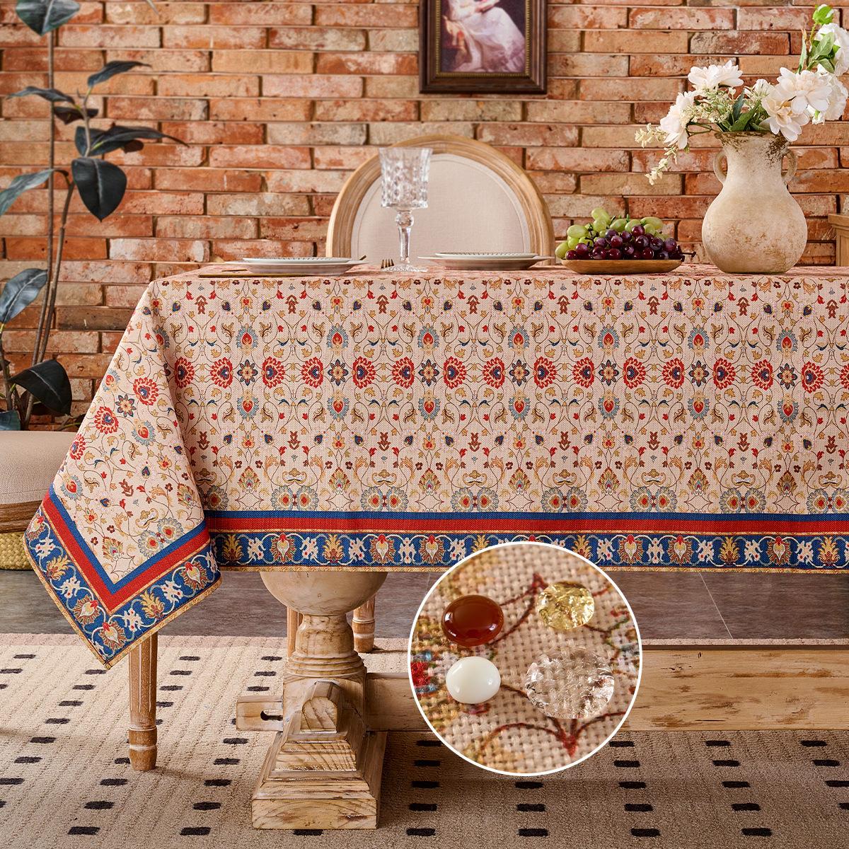 Atmospheric tablecloth waterproof, oil-proof and wear-resistant dining table cloth household rectangular coffee table side cabinet cover towel 60*60cm
Atmospheric tablecloth waterproof, oil-proof and wear-resistant dining table cloth household rectangular coffee table side cabinet cover towel 60*60cm