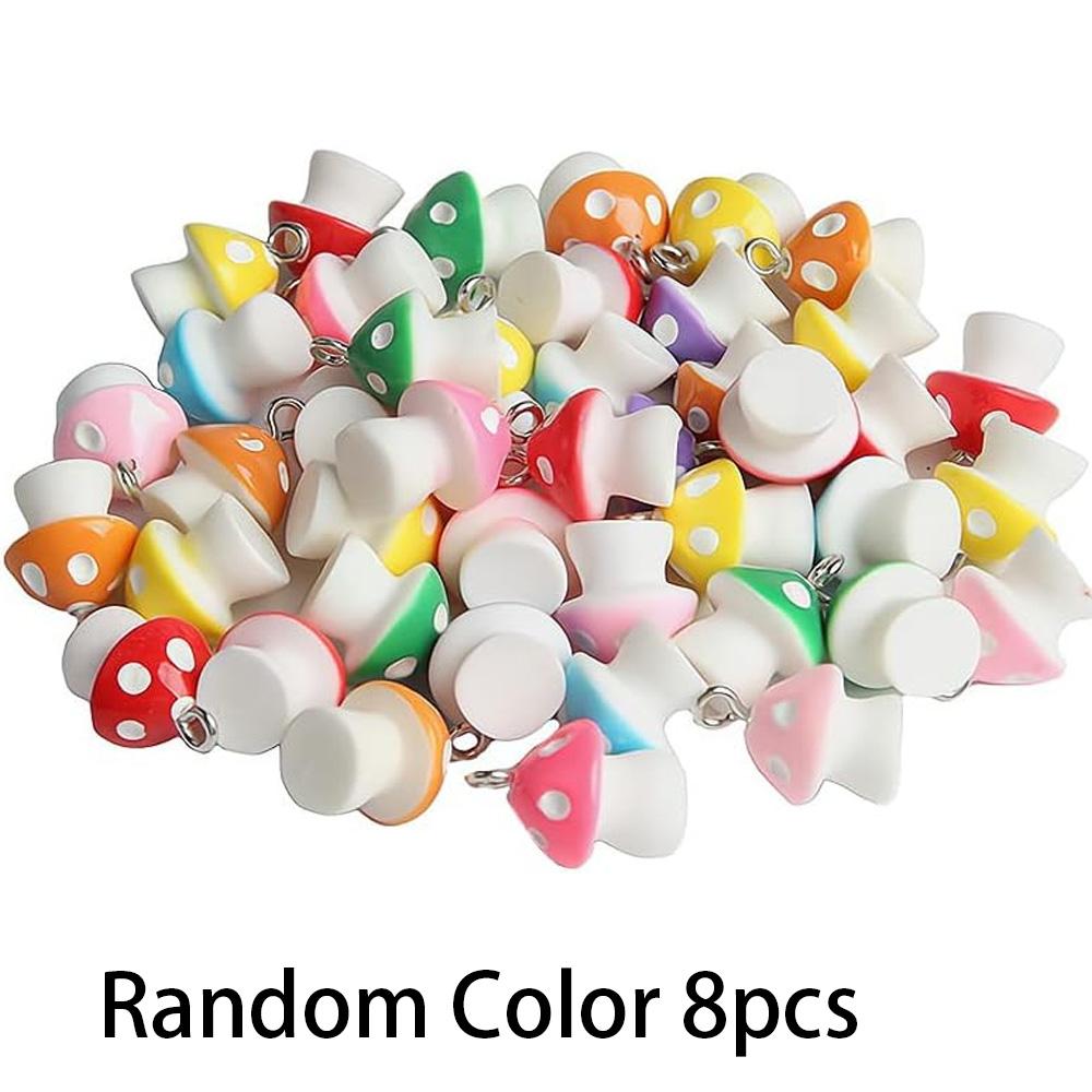 8/16/24 шт. Подвеска из смолы в виде гриба, подвеска-растение, подвеска-шарм «сделай сам», летний пляж, браслет-цепочка для ног, серьги, брелок 8pcs
8/16/24 шт. Подвеска из смолы в виде гриба, подвеска-растение, подвеска-шарм «сделай сам», летний пляж, браслет-цепочка для ног, серьги, брелок 8pcs