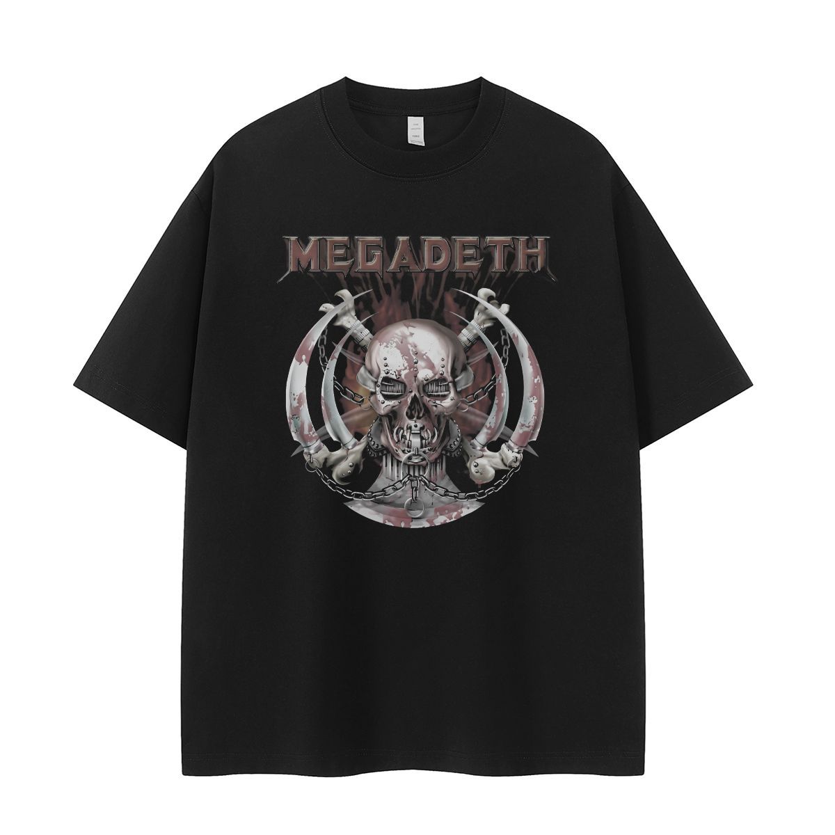 Megadeth Megadeth Band Vintage American Street Men and Women Loose Cotton Rock Short Sleeve T-Shirt S
Megadeth Megadeth Band Vintage American Street Men and Women Loose Cotton Rock Short Sleeve T-Shirt S