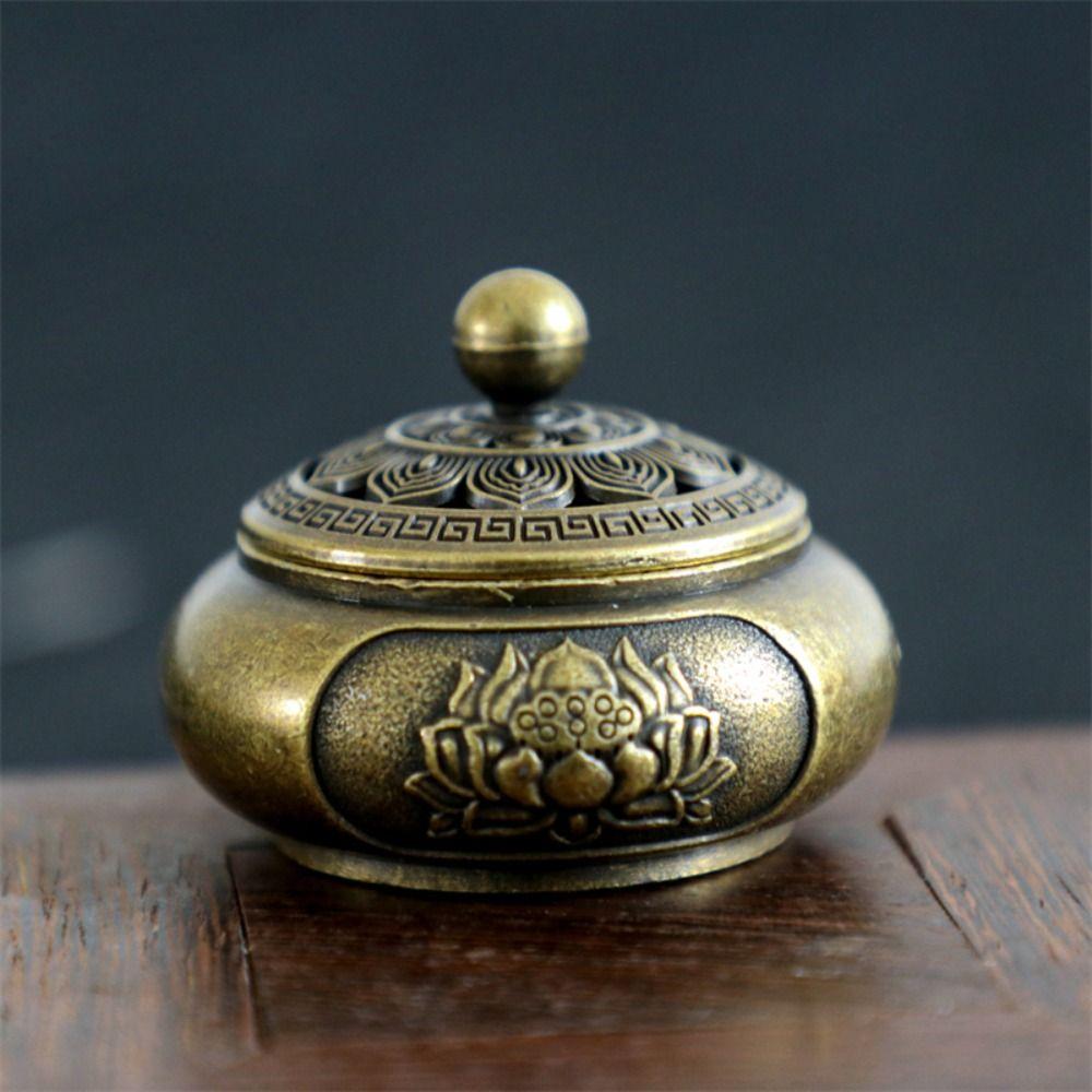Pure Copper Lotus Incense Tray Mini Antique Incense Holder Five Blessings Incense Holder Indoor
Pure Copper Lotus Incense Tray Mini Antique Incense Holder Five Blessings Incense Holder Indoor