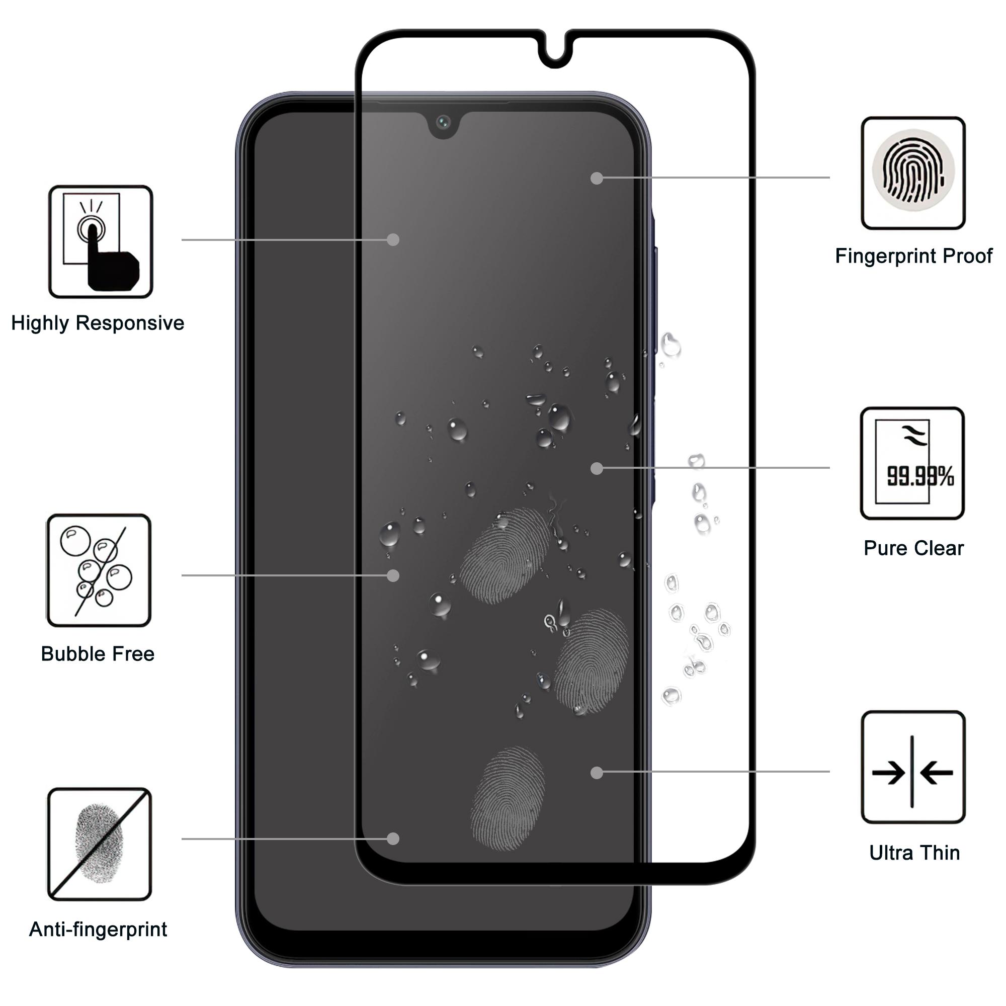 For Samsung Galaxy A56 5G/A36 5G AGC Glass Screen Protector Full Glue Black Edge Screen Film Type A
For Samsung Galaxy A56 5G/A36 5G AGC Glass Screen Protector Full Glue Black Edge Screen Film Type A