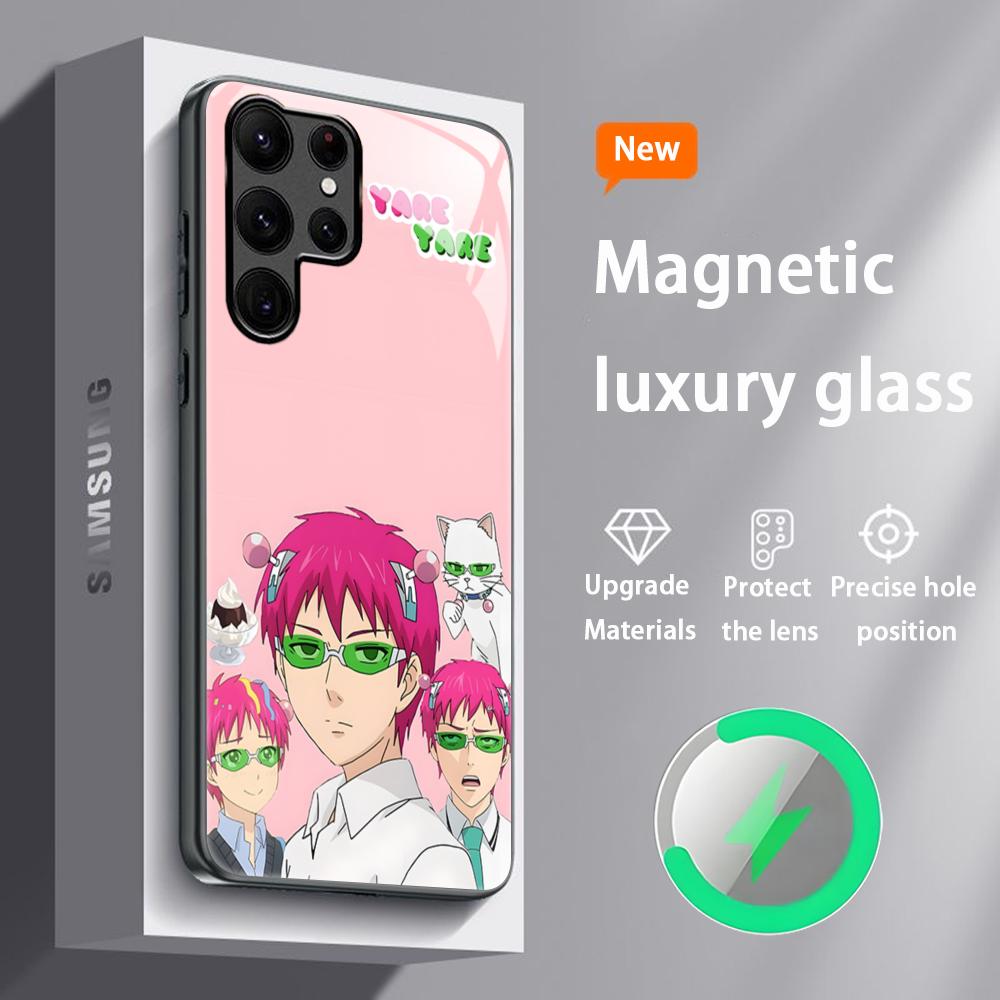 Горячий аниме-чехол для телефона Кусуо Сайки, крутой чехол для Samsung S26 S25 S24 S23 S22 S21 S20 Plus Ultra, стеклянный магнитный чехол Galaxy S24
Горячий аниме-чехол для телефона Кусуо Сайки, крутой чехол для Samsung S26 S25 S24 S23 S22 S21 S20 Plus Ultra, стеклянный магнитный чехол Galaxy S24