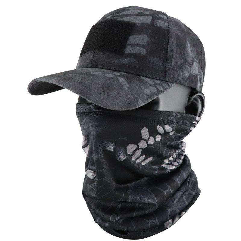Outdoor Hiking Camo Baseball Cap with Face Mask Outdoor Sports Hat for Hiking, Fishing, Climbing & Sun Protection чорний
Outdoor Hiking Camo Baseball Cap with Face Mask Outdoor Sports Hat for Hiking, Fishing, Climbing & Sun Protection чорний