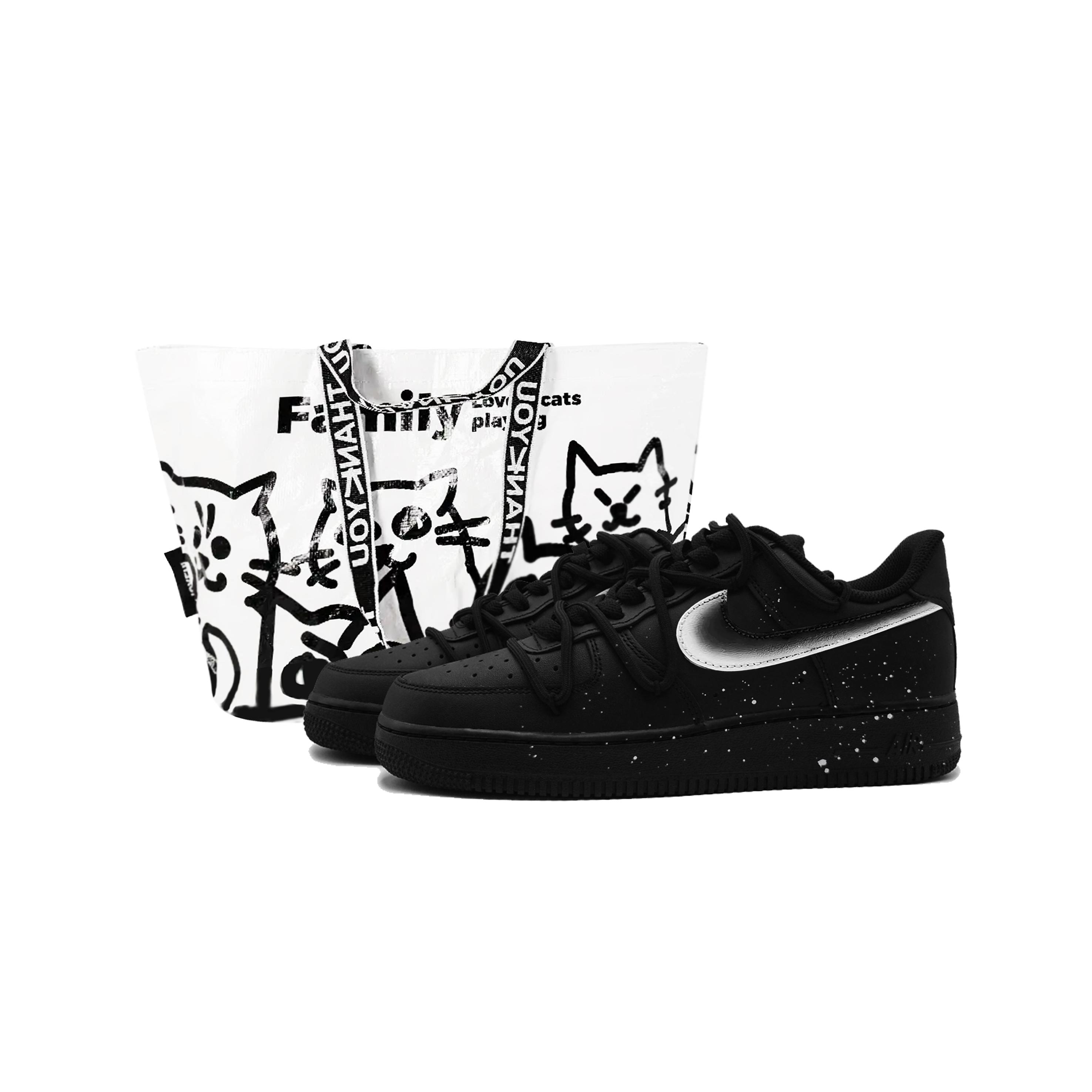 Nike Air Force 1 Skateboard Shoes Unisex Low Top Black Silver White CW2288-001(Team1274-S-Box) 40
Nike Air Force 1 Skateboard Shoes Unisex Low Top Black Silver White CW2288-001(Team1274-S-Box) 40