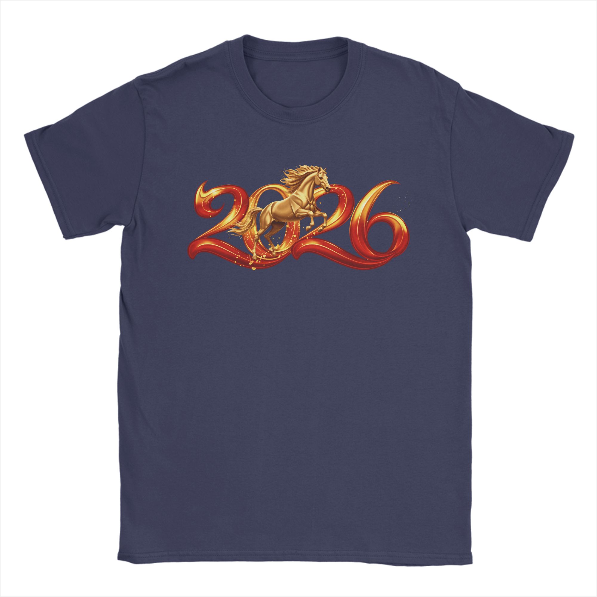 New Year Of Horse 2026 Mens T Shirt Funny Tees Short Sleeve Crewneck TShirt Pure Cotton Classic Tops 4XL
New Year Of Horse 2026 Mens T Shirt Funny Tees Short Sleeve Crewneck TShirt Pure Cotton Classic Tops 4XL